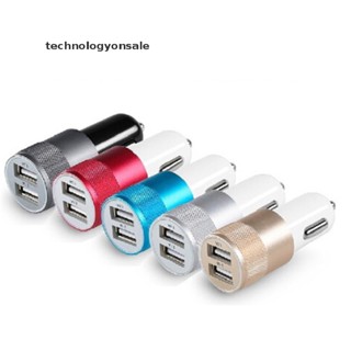 [technologyonsale] ที่ชาร์จ USB DC 3.1A 2 พอร์ต ขนาดเล็ก แบบพกพา สําหรับโทรศัพท์มือถือ แล็ปท็อป บูติก