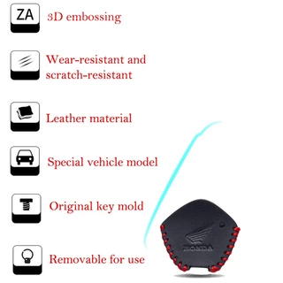 เคสกุญแจ สำหรับฮอนด้าคลิก 125i เวฟ 110i / 125i Scoopy-I Zoomer X
