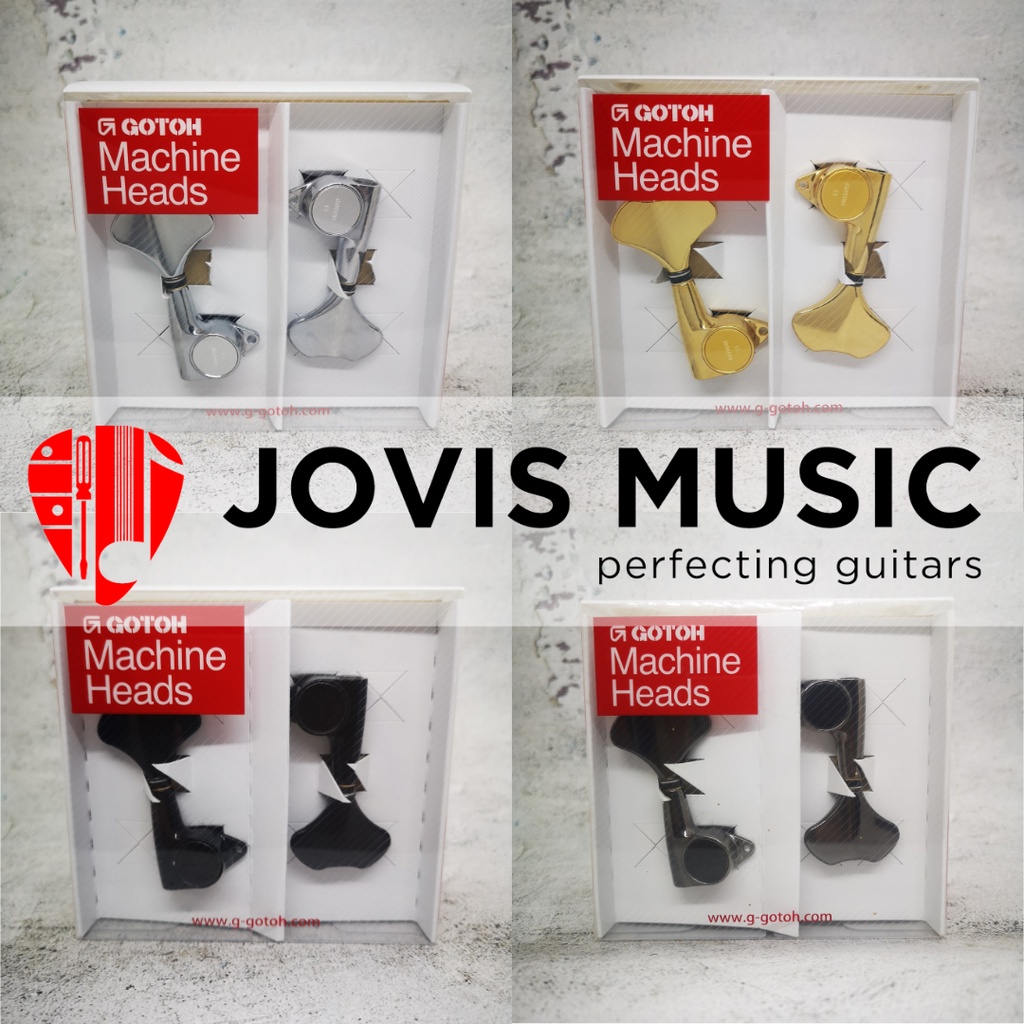 GB707-L4 [มือขวา] หัวเครื่องจักร GOTOH BASS TUNER