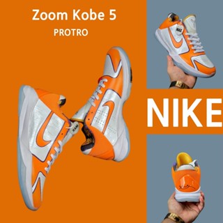 （ยิงจริง）Nike ZOOM KOBE 5 PROTRO ของแท้100%💯รองเท้าผ้าใบ รองเท้า รองเท้าวิ่ง รองเท้า nike-1-4