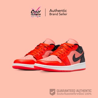 Wmns Nike Air Jordan 1 Low SE "Orange Black" (DM3379-600) สินค้าลิขสิทธิ์แท้ Nike รองเท้า