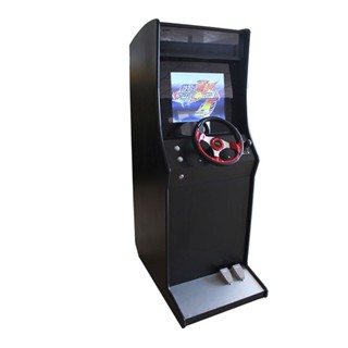 เอาท์รัน ตู้เกมอาร์เคดแข่งรถแบบยืน Outrun Car Racing Stand Up Arcade Machine