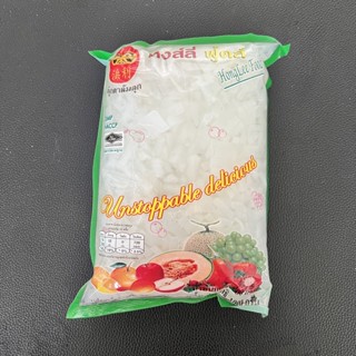 วุ้นมะพร้าวชิ้นเล็กทรงยาว Coconut Jelly ตราหงส์ลี่ 1 ลัง (20ถุง)