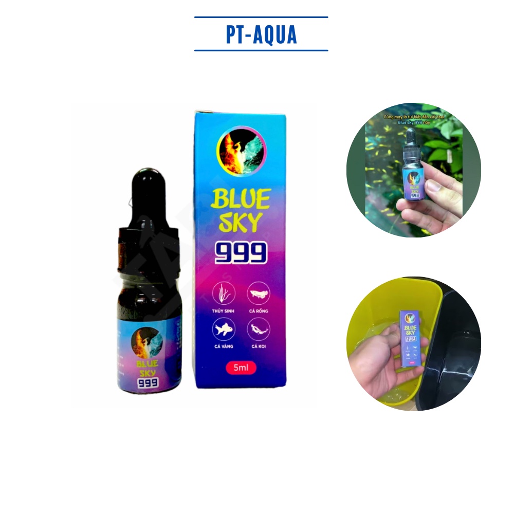 Vi sinh xử lý nấm cá cảnh BLUE SKY 999