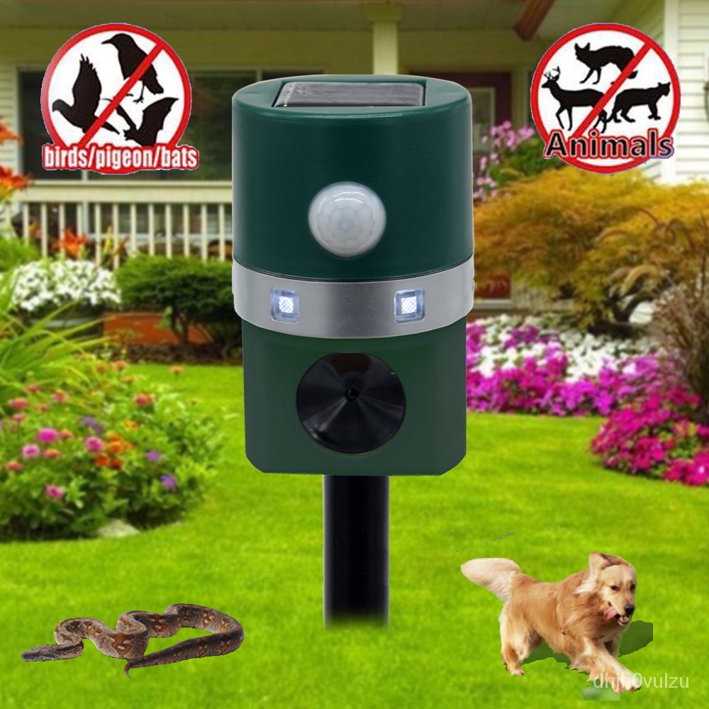1PC Solar Powered Repelle Ultrasonic Cat Dog Animal Chaser Deterrent  Repellent Shopee Singapore | Bazhou Garden Cat Repellent, Ultrasonic Cat  Repellent With Motion Sensor And Flashing Lights, Solar Powered, Cat Dog  Birds