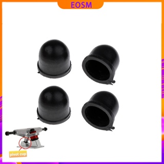 EOSM ลูกยางสเก็ตบอร์ด ลูกยางทรัค ฝาเกลียว ยาง PU ทรงถ้วย สำหรับรถบรรทุกสเก็ตบอร์ด 16 mm 18 mm