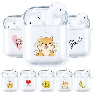 🔥NEW🔥เคสที่เข้ากันได้สำหรับ Compatible for Airpods 1/2/3 Airpods Pro 2 เคสลายการ์ตูนไร้สายเคสหูฟังเคสซิลิโคนใส