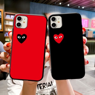 เคสโทรศัพท์มือถือแบบนิ่ม ผิวด้าน ลายดวงตาคู่รัก สีดํา แดง สําหรับ Huawei Y9 Y7 Y6 Y5 Y3 Prime Pro 2019 2018 2017