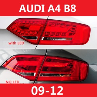 ไฟท้าย ไฟเบรก LED สําหรับ AUDI A4 B8 09-12  LED TAILLIGHT TAIL LIGHT TAIL LAMP BRAKE LIGHT BACK LIGHT   ไฟหน้า​ /เลนส์ไฟหน้า/ไฟหน้าสําหรับ/ไฟท้าย