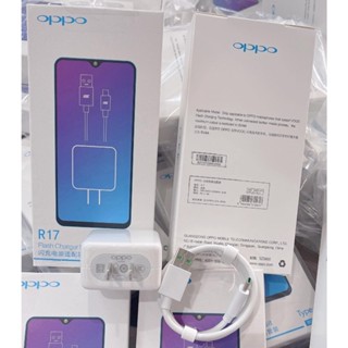 ชุดชาร์จ OPPO 20W แท้ หัวชาร์จพร้อมสายชาร์จType-C หัวชาร์จ VOOC R17 หัวชาร์จUSB รองรับชาร์จเร็ว รองรับมือทุกรุ่น Type C