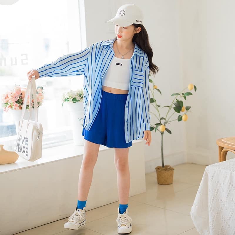 เซท 3 ชิ้น  โทนน้ำเงิน คูลๆ / G99 / 690