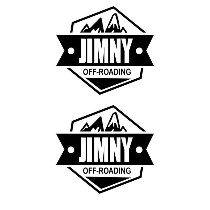 SK273 สติ๊กเกอร์ ตกแต่ง JIMNY  ถูกที่สุดในช๊อปปี้