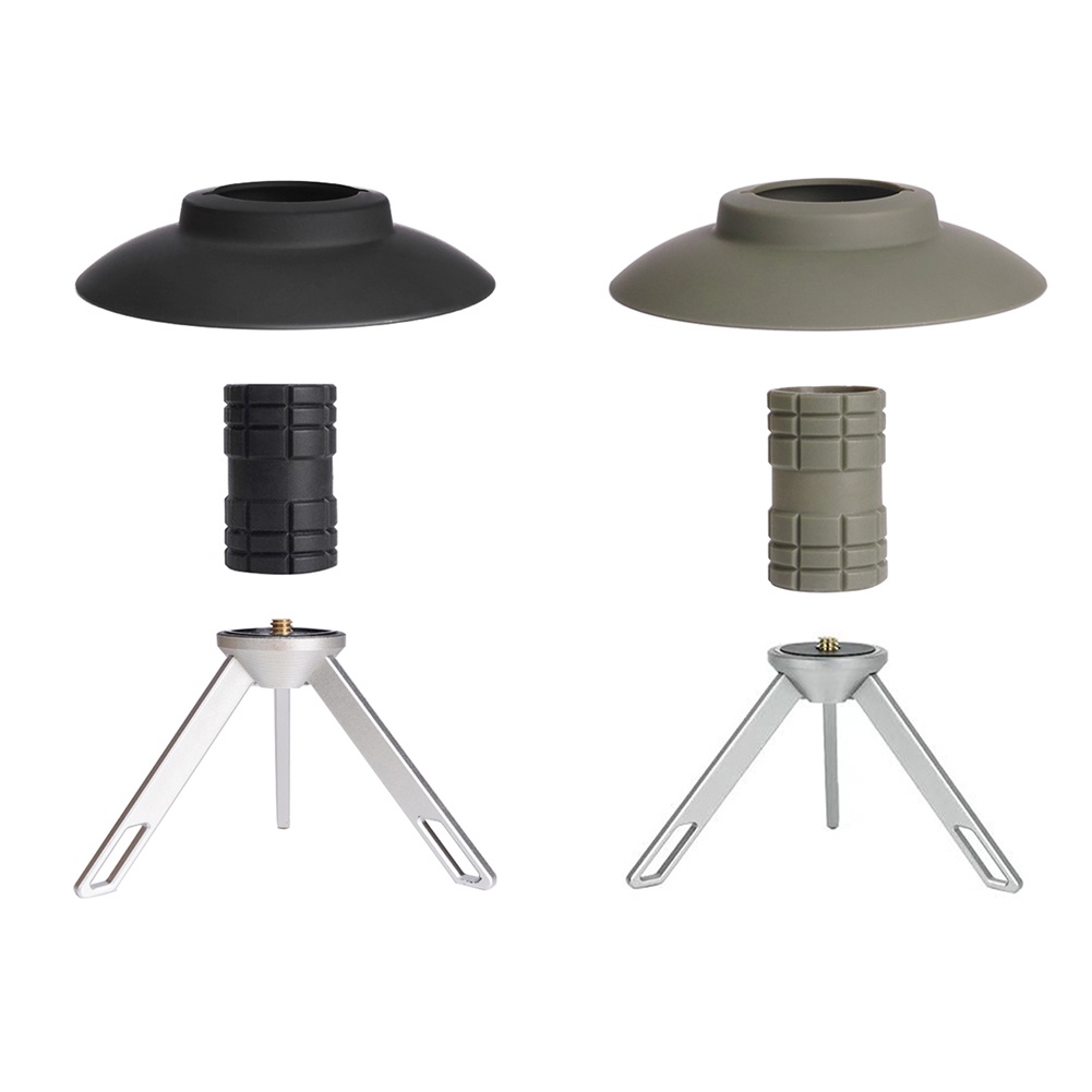 Dreammall ปลอกสวมหุ้มไฟฉาย กันลื่น 3 ชิ้น ต่อชุด อุปกรณ์เสริม สําหรับตั้งแคมป์กลางแจ้ง Goal Zero Bla