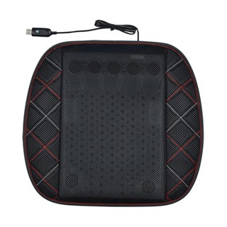 USB Cooling Car Seat Cushion for Car 3 Level Regulation Breathable Ventilated for Summer Truck, Office