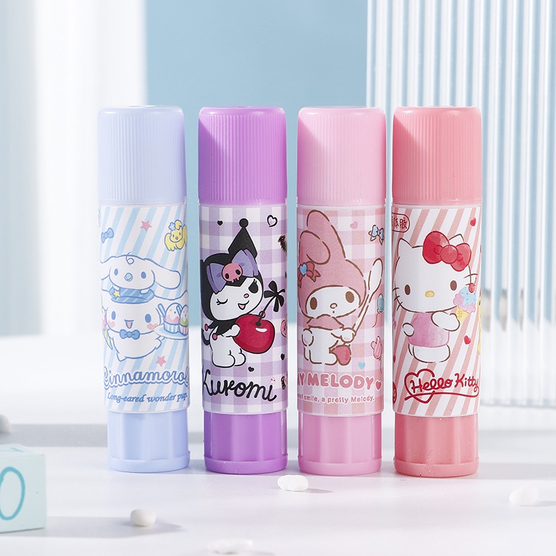 Sanrio Joytop กาวแข็ง กาวการ์ตูน กาวแท่ง เครื่องเขียน สํานักงาน โรงเรียน