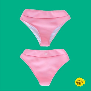 BABY PINK (BOTTOM) HIGH-WAIST  SWIMWEAR