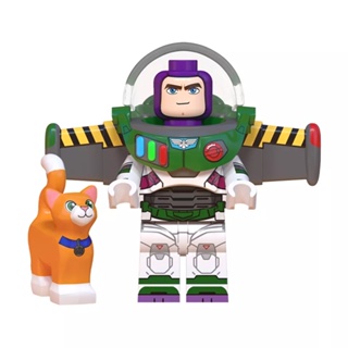 ฟิกเกอร์ Buzz Woody Jessie Lightyear Zach Buidling Block ขนาดเล็ก ของเล่นสําหรับเด็ก