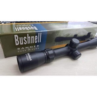 Bushnell 3-9×32 มาตราฐาน เกรดAAA มีระดับน้ำ +ไฟฉายค่ะ