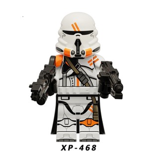 ของเล่นตัวต่อฟิกเกอร์ Clone Trooper Space Wars Famous Movie ขนาดเล็ก ของขวัญ สําหรับเด็ก