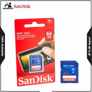 SanDisk 64GB Class 4 SDXC Flash Memory Card SDSDB-064G-B35