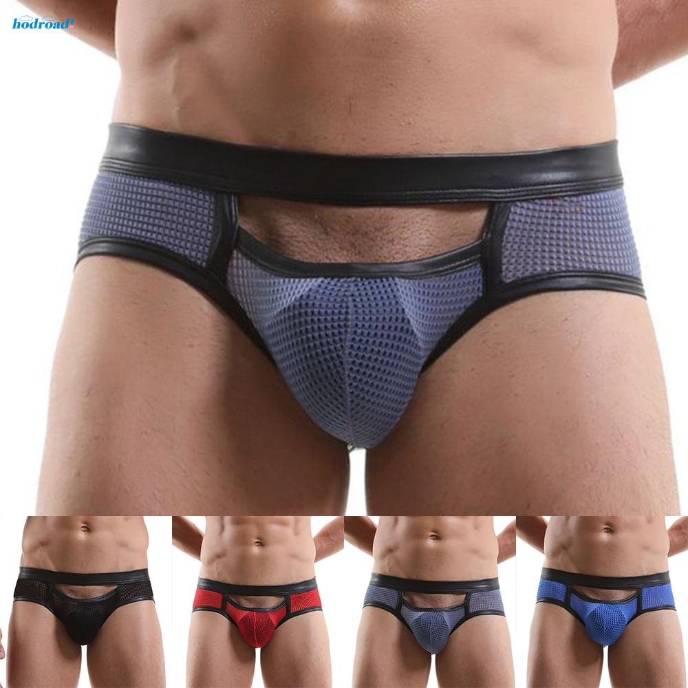【HODRD】Underwear See Mesh Thong Panties Briefs Mens Sexy Backless Jockstrap Buttoms【Fashion】 #1
