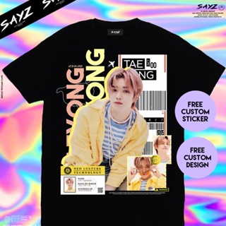 เสื้อยืดแฟชั่น Kaos Lee Taeyong Resonance Part 2 Departure Ver อัลบั้ม Nct 2023 Nctzen Nct127 Nct U Custom Kaos KpopStre