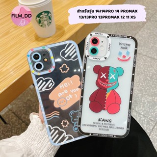 -พร้อมส่งในไทย-เคสซิลิโคนสกรีนลาย  สำหรับรุ่น 14/14PRO 14 PROMAX 13/13PRO 13PROMAX 12 11 XS#261