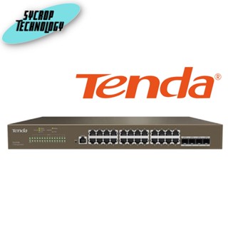 สวิตช์ Tenda 24 ports Manage Switch with L3 static routing รุ่น TEG5328F ประกันศูนย์ เช็คสินค้าก่อนสั่งซื้อ