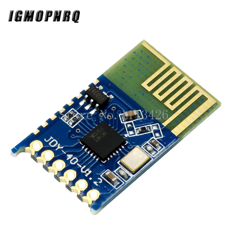 JDY-40 2.4G ตัวรับส่งสัญญาณพอร์ตอนุกรมไร้สายและโมดูลการสื่อสารระยะไกล super NRF24L01
