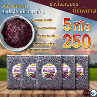 ข้าวกล้องไรซ์เบอร์รี่ ออแกนิค 5 kg‼️