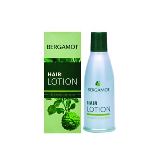 แฮร์โลชั่นมะกรูด บำรุงหนังศีรษะ เบอกาม็อท BERGAMOT HAIR LOTION 90มล.