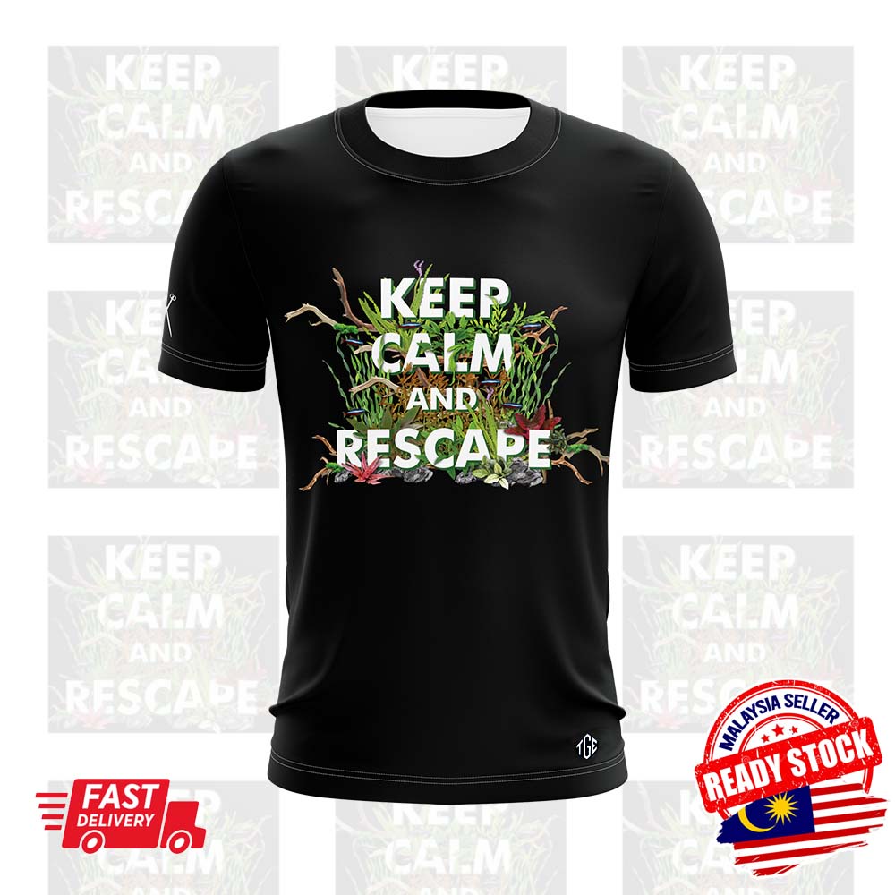 เสื้อ Aquascape Rescape Tshirt Baju Jersey