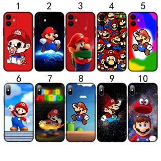 เคสซิลิโคนนิ่ม ลาย Super Mario D66 สําหรับ iPhone 8 8+ 7 7+ 6S 6 6+ Plus 5 5S