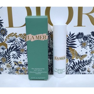 โลชั่นบำรุงผิวหน้าลาแมร์ แท้💯%Lamer The Moisturizing Soft Lotion 5 ml. มีฉลากไทย