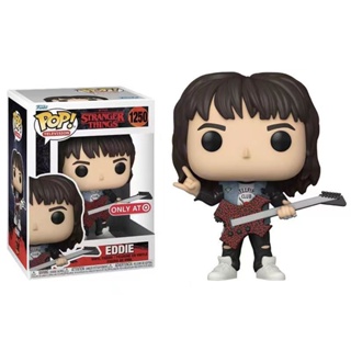 Funko Pop TV: Stranger Things Season 4 Eddie 1250 ฟิกเกอร์แอกชันพิเศษ ของเล่นสําหรับเด็ก