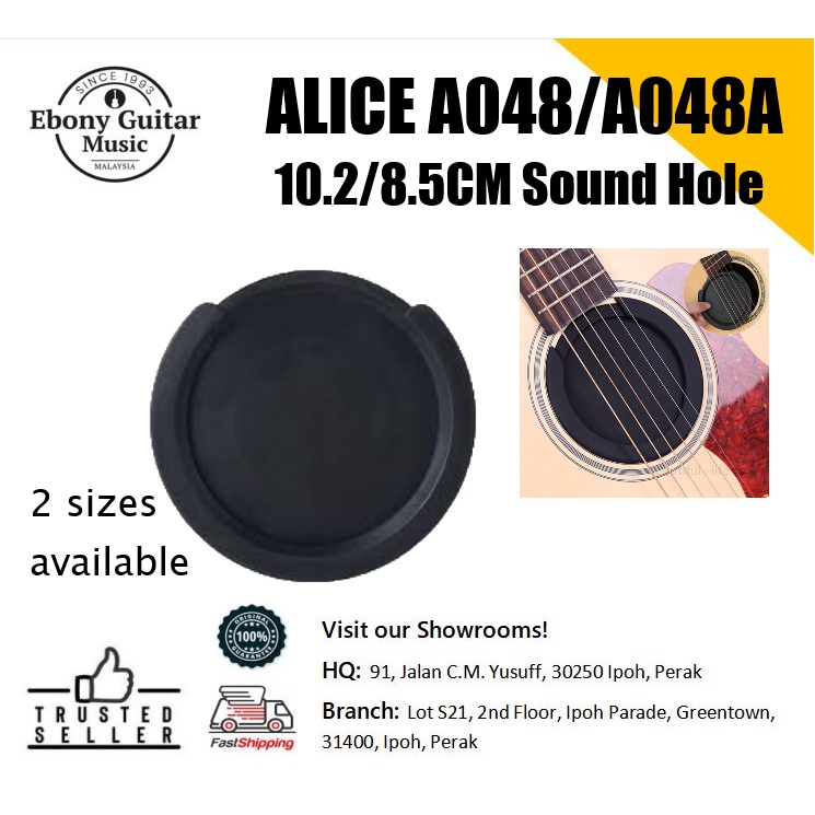 Alice A048/A048A บล็อกรูเสียงกีตาร์สําหรับกีตาร์อะคูสติกและคลาสสิก