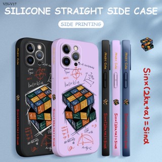 Vivo V17 V19 V21 V21E Neo 5G เคสวีโว่ สำหรับ Case Mathematical Formula Rubiks Cube เคส เคสโทรศัพท์ เคสมือถือ