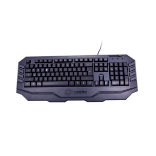 คีย์บอร์ด Gaming ยี่ห้อ OZONE รุ่น BLADE GAMING GEAR MEMBRANE KEYBOARD ( แป้นพิมพ์ สกรีน ENG ) สินค้ารับประกัน 1ปี