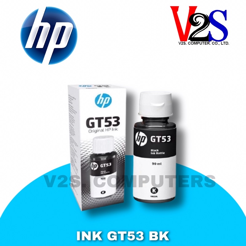 HP หมึกอิงค์เจ็ทชนิดเติม GT53 BK สีดำ ( 1VV22AA ) ของแท้ 100%