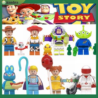 【COD】บล็อกตัวต่อเลโก้ Toy Story 4 Buzz Lightyear Woody Jessie Alien Ducky Bo Peep ของเล่นสําหรับเด็ก