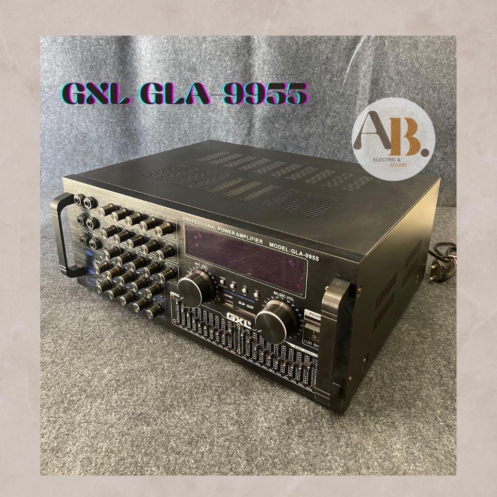 แอมป์ GXL GLA-9955 เพาเวอร์ GLA9955 USB/BT📌