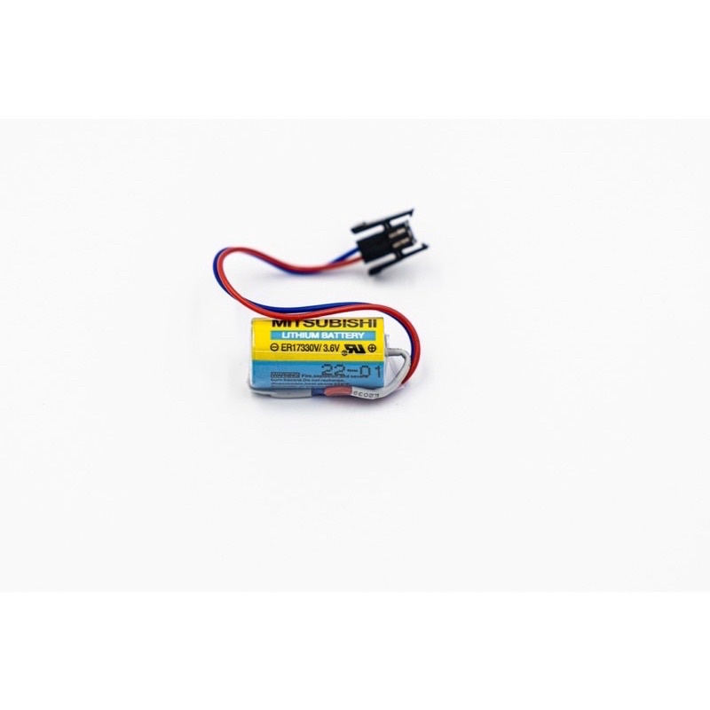 ER17330 V / 3.6V TYPE A6BAT/MR-BAT Mitsubishi (แจ็คดำ) แบตเตอรี่ PLC Battery for PLC ราคา ถูกที่สุด ดีลบีเคเค