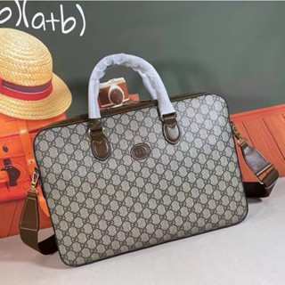 พร้อมส่ง Gucci Mens New Handbag Briefcase 674140