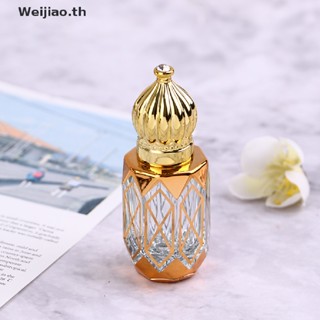 Weijiao 6ml Golden Refillable  Bottles Glass Roll-on  Bottle TH