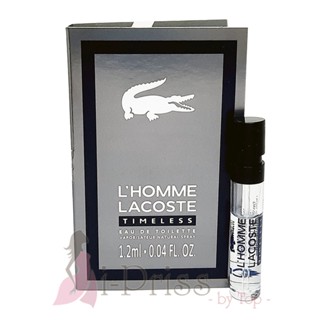 Lacoste LHOMME Timeless (EAU DE TOILETTE) 1.2 ml.