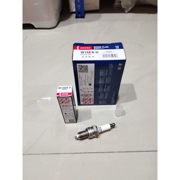 หัวเทียน Denso ดั้งเดิมสําหรับ Kijang 5K 7K L300 พกพา Futura T120Ss Katana W16EX-U