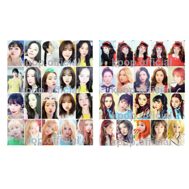 RED VELVET 8TH ANNIVERSARY LUCKY CARD AR NECKLACE PHOTOCARD