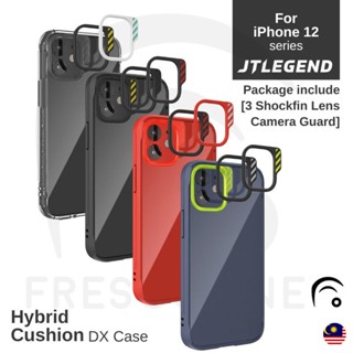 เคสโทรศัพท์มือถือ กันกระแทก ลาย JTLEGEND LENS GUARD สําหรับ iPhone 12 Pro Max 12 Mini