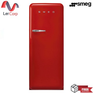 [0% 10 เดือน] (Smeg) ตู้เย็น 50’Retro Style Aesthetic รุ่น FAB28RRD5 สีแดง