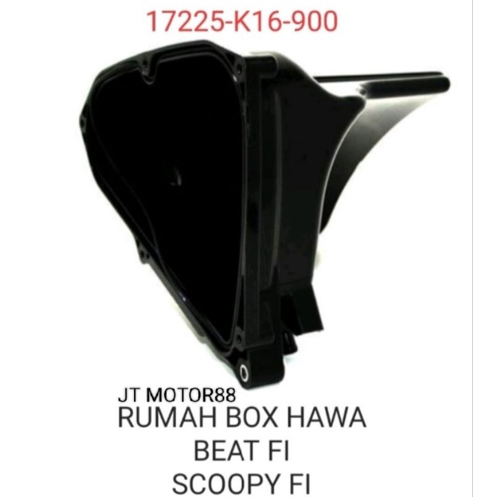 BEAT FI SCOOPY FI ORIGINAL AIR FILTER HOUSING BOX 17225 K16 900